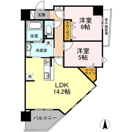 TOKIWA　RESIDENCEの物件間取画像